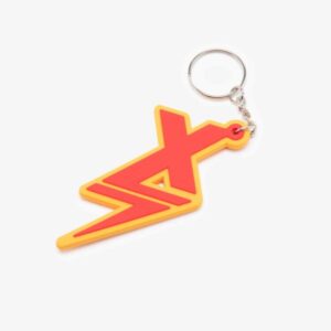 EBMX X Keychain Red/Yellow